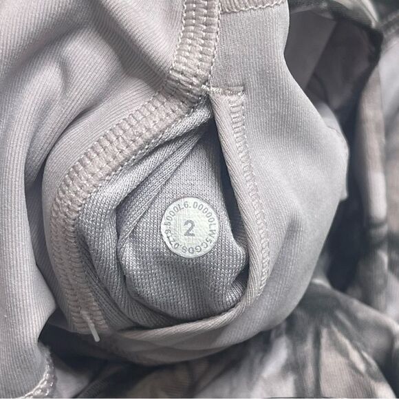 Lululemon Wunder Under Hi-Rise Tight 25" Shibori Iced Iris Moonwalk Size 2 Yoga - Picture 2 of 10